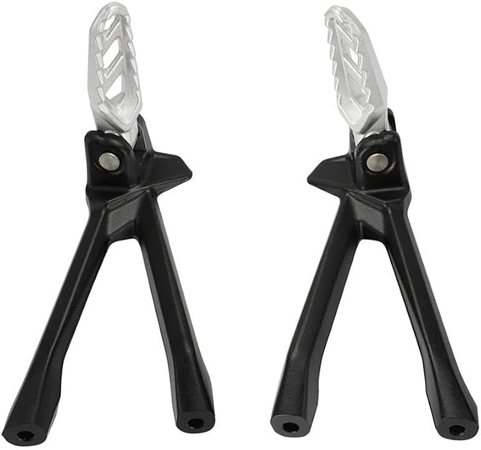 REAR FOOT PEG SET LEFT AND RIGHT WITH BOLTS SUR-RON ULTRA BEE