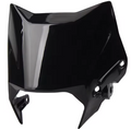 FRONT HEADLIGHT FAIRING MASK BLACK SUR-RON ULTRA BEE