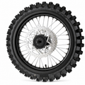 REAR WHEEL SET J18 X MT2.50 CST 100/90-18 TYRE 46T 520 SPROCKET AND DISC SUR-RON ULTRA BEE