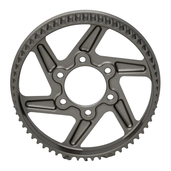 REAR PRIMARY DRIVE BELT WHEEL HTD-8M-61 61T SUR-RON ULTRA BEE