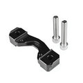 STEM HEIGHTENING SPACER 19mm BLACK WITH BOLTS SUR-RON