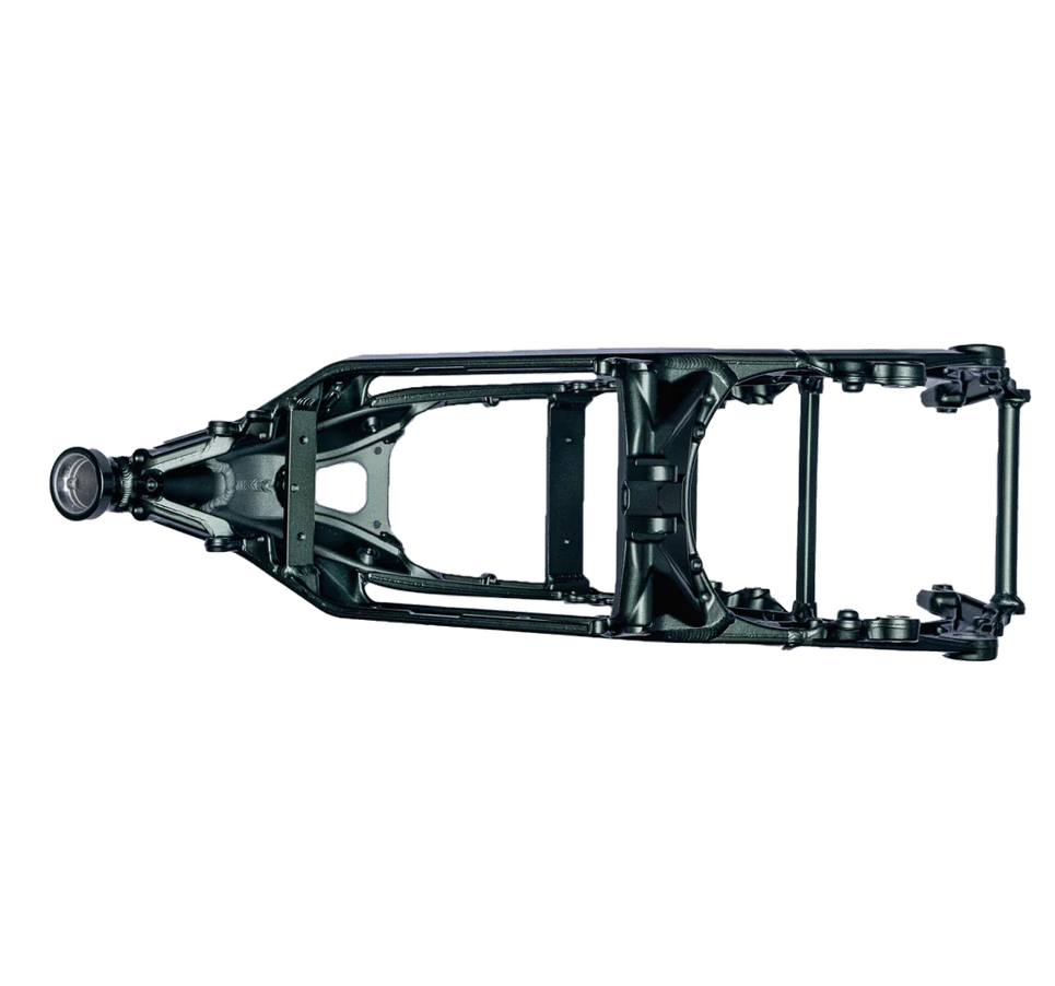 MAIN FRAME ALUMINIUM GREEN SUR-RON ULTRA BEE 41100-YQ5A-0000-Y15