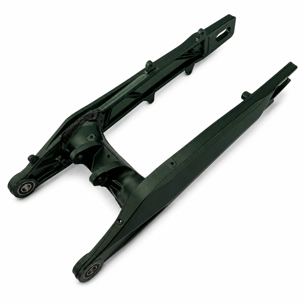 COMPLETE REAR SWING ARM GREEN SUR-RON ULTRA BEE 61000-YQ5A-Z1