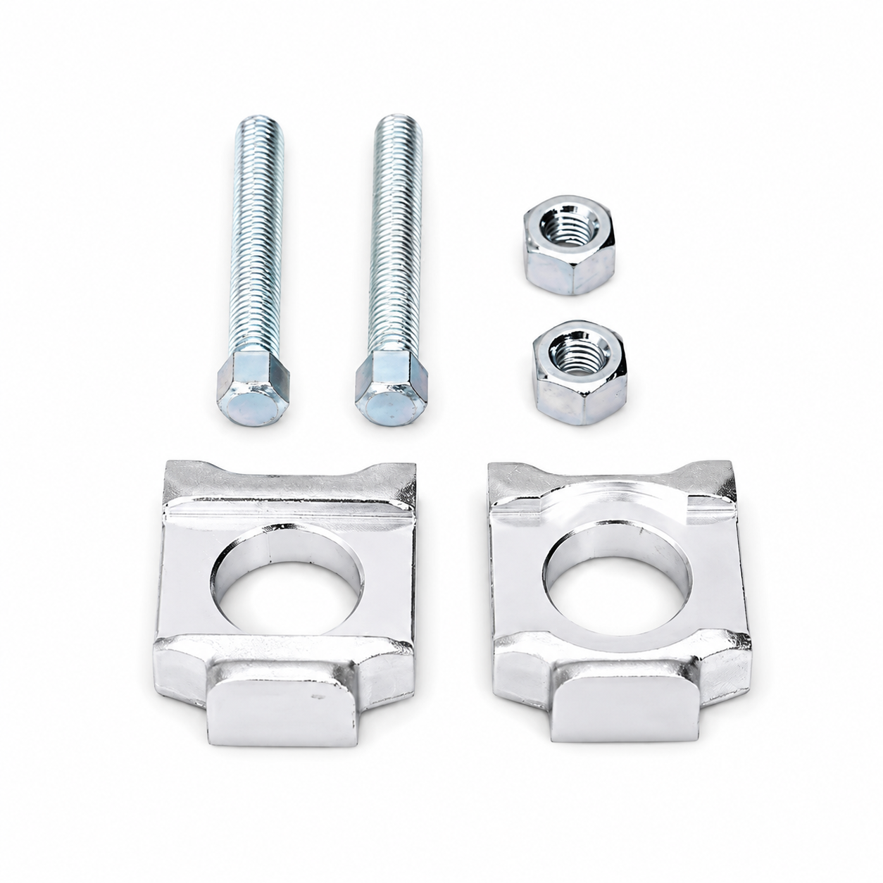 LEFT AND RIGHT REAR CHAIN TENSIONER SET WITH BOLTS AND NUTS SUR-RON ULTRA BEE