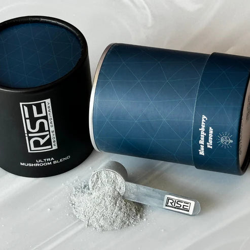 RISE ULTRA MUSHROOM BLEND BLUE RASPBERRY FLAVOUR