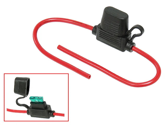 BLADE FUSE HOLDER INLINE 30AMP STANDARD. EACH, UP-01353