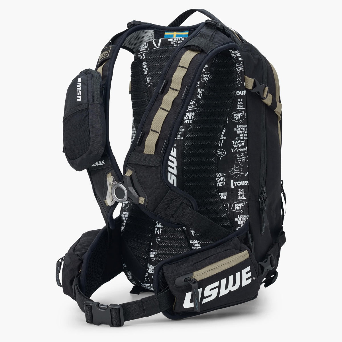 Core 16L Dirt Biking Daypack - Black/Bronze - USWE 5216082050