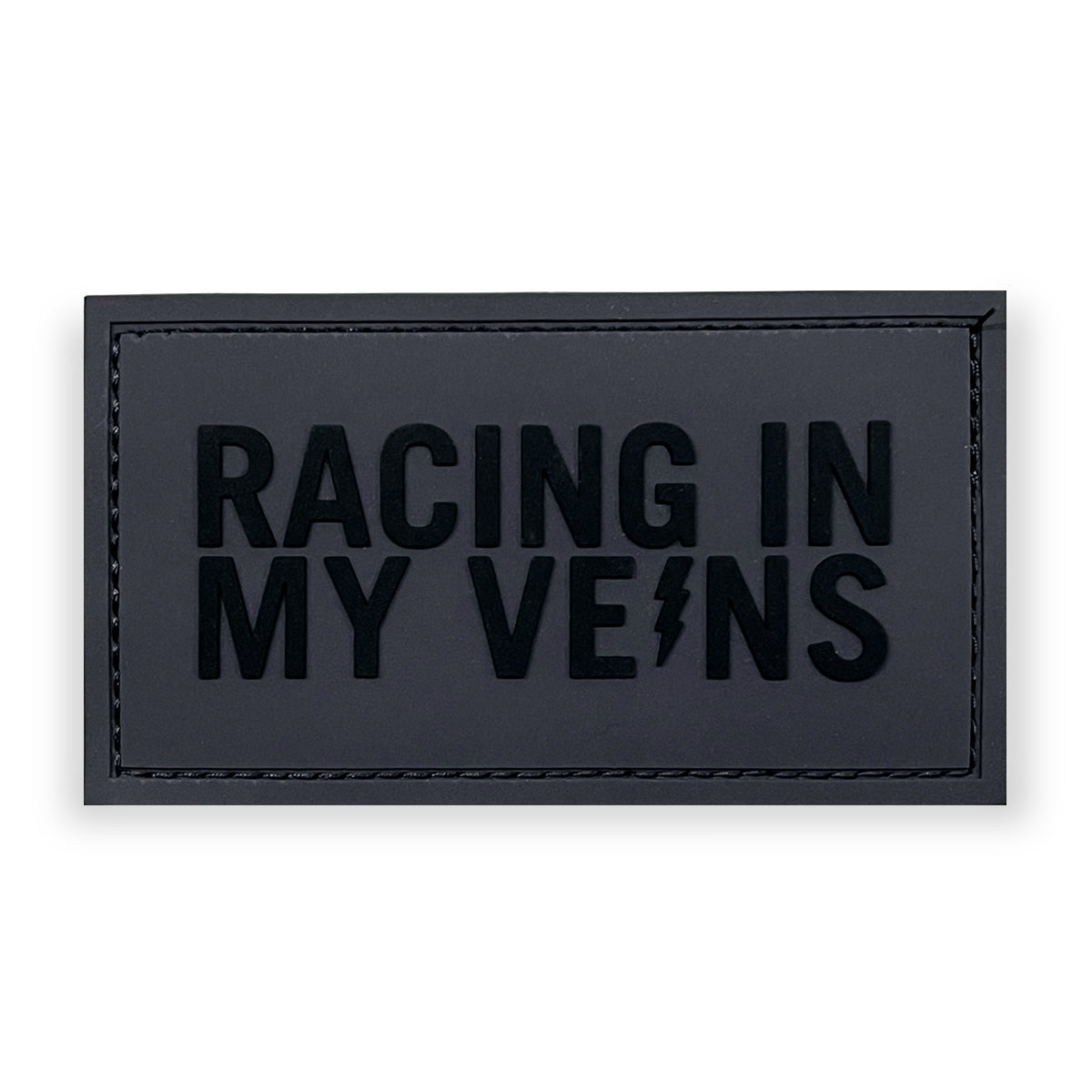 Racing In My Veins Rubber Patch - USWE 101246