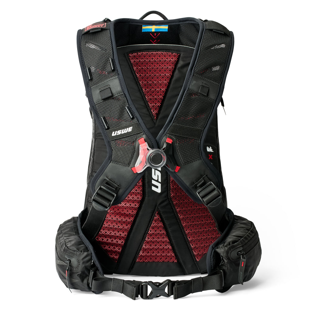 VST 25L ZIPPERED Daypack Backpack - Black - USWE 5225080001