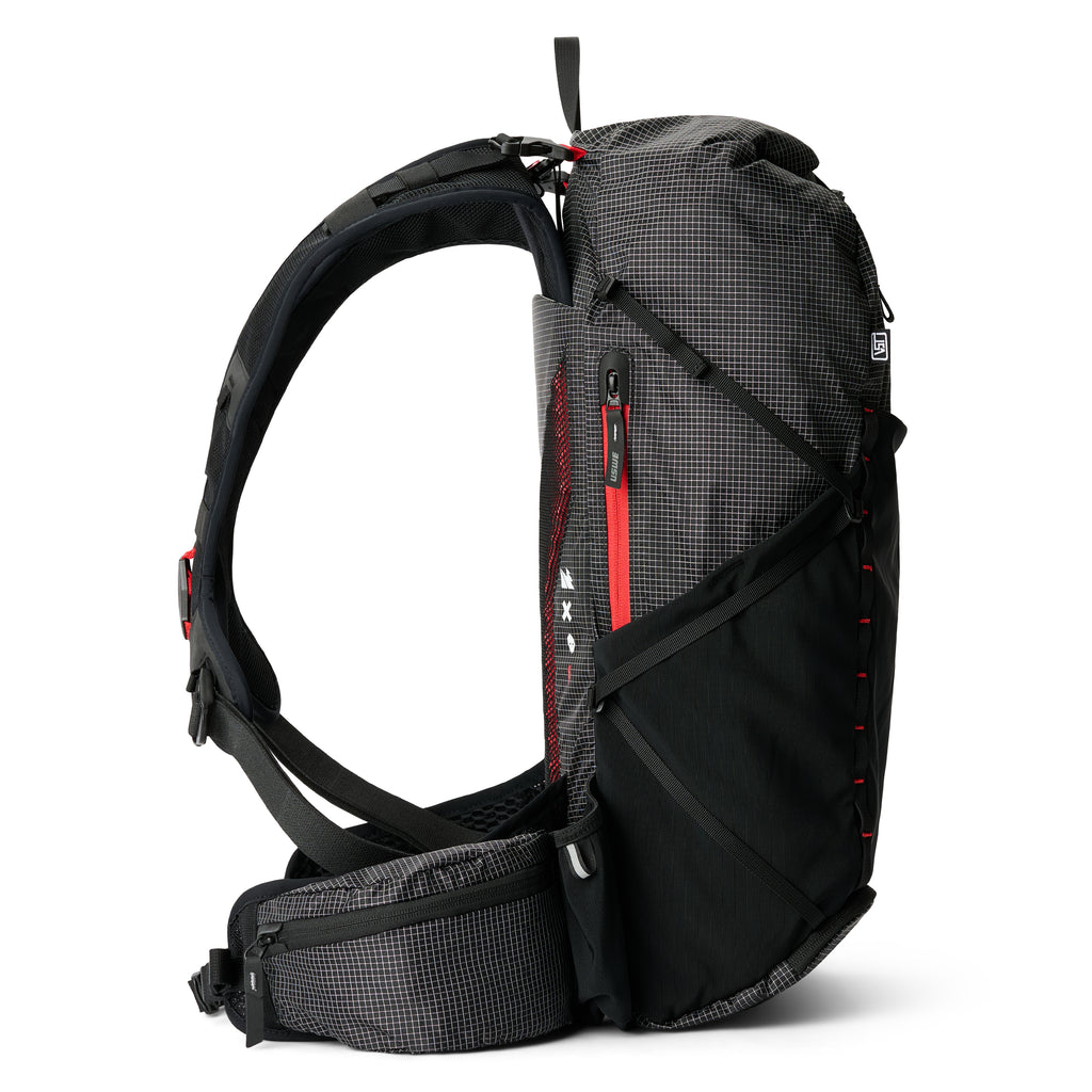 VST 30L ROLLTOP Daypack Backpack - Black - USWE 5230081001
