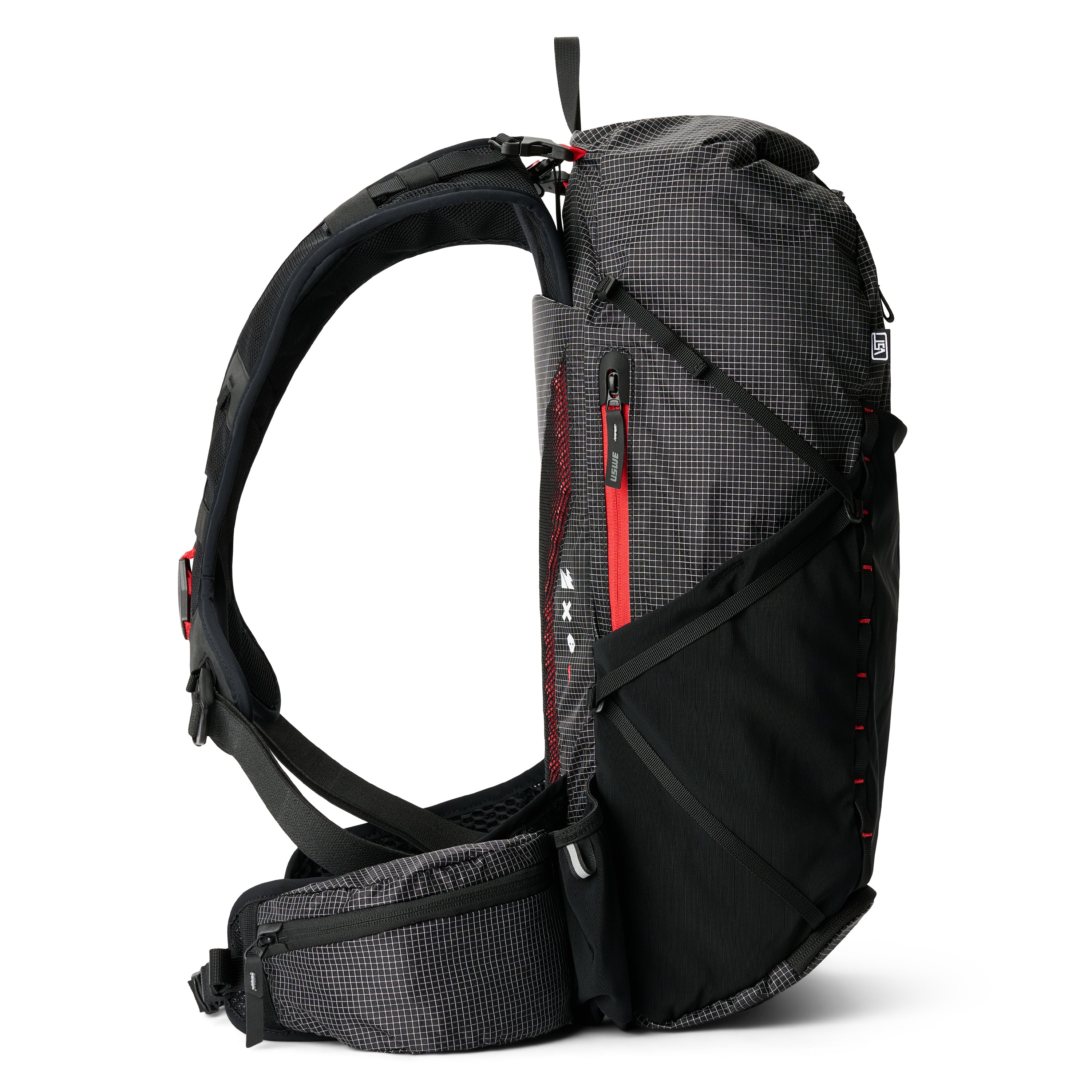 VST 30L ROLLTOP Daypack Backpack - Black - USWE 5230081001