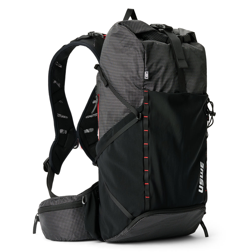 VST 30L ROLLTOP Daypack Backpack - Black - USWE 5230081001