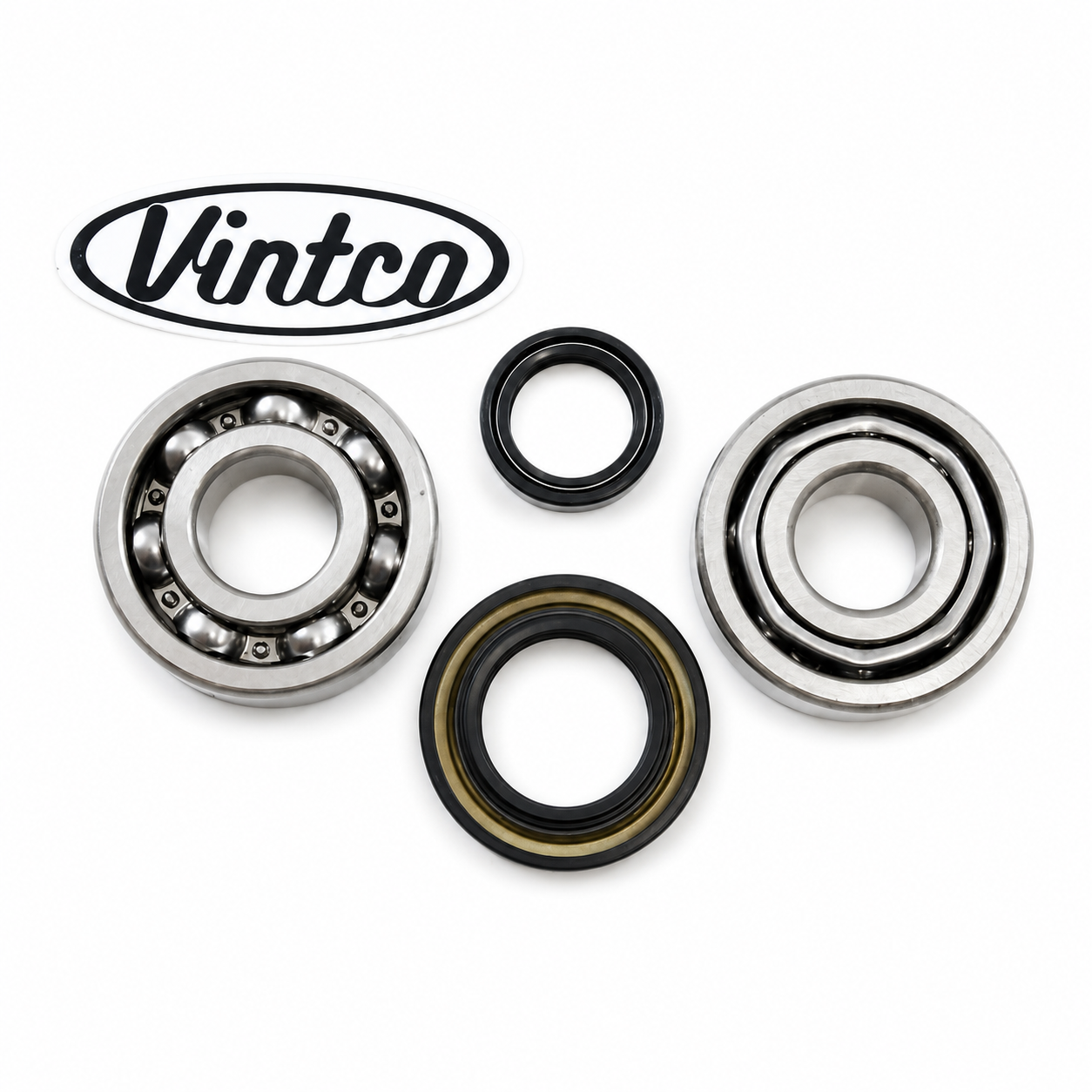 MAIN BEARING AND SEAL KIT 72-75 MAICO 250 400 440 VINTCO KMB026