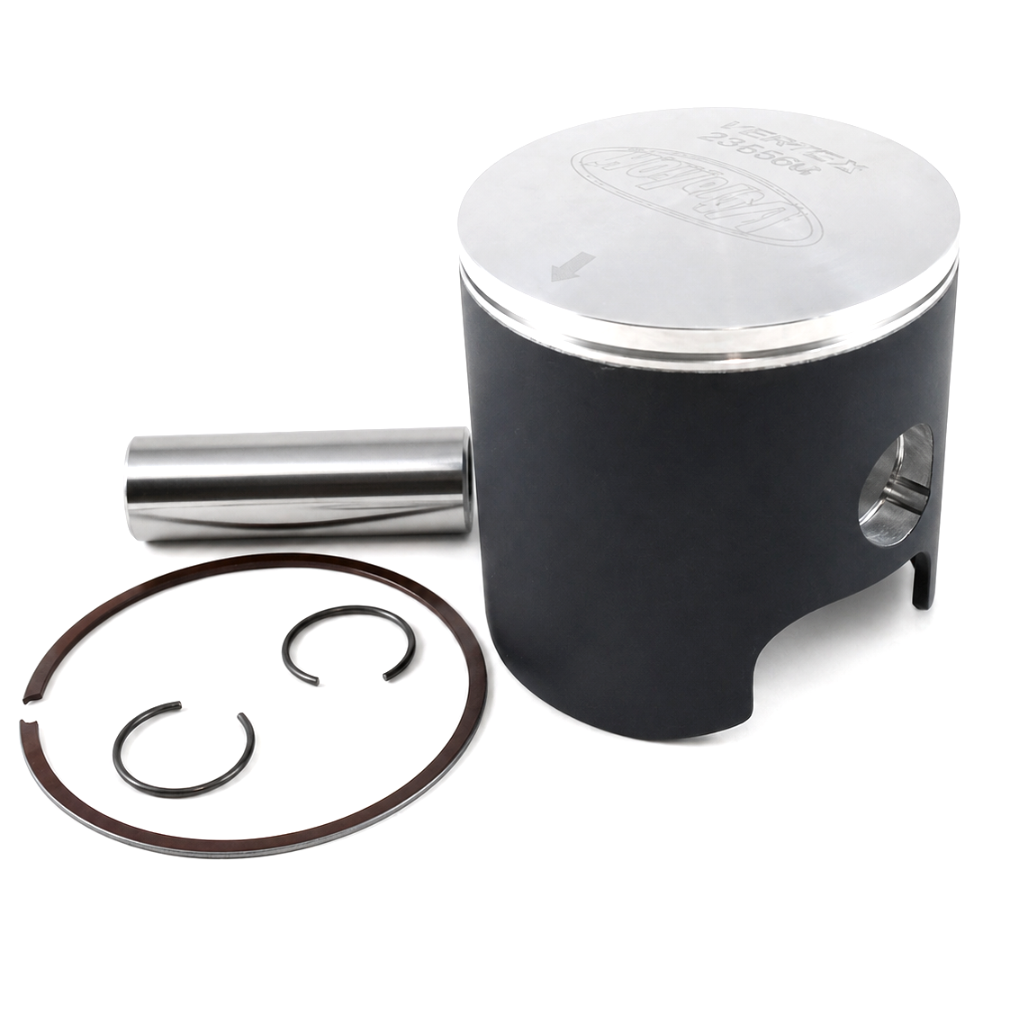 PISTON KIT 73-74 HUSQVARNA CR WR 250 70.5mm 1.0mm OVER VINTCO PSU15-1.0