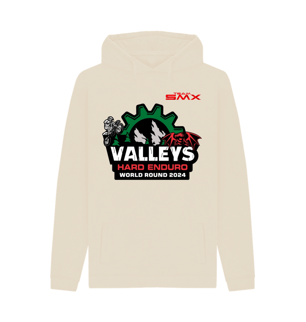 Oat Printed Hoody Front