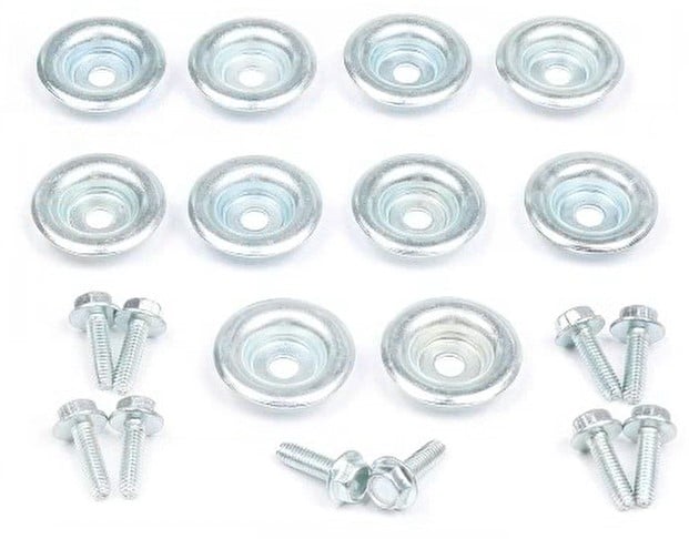 10PCS SET 36mm OD. UTV SKID PLATE WASHER BOLT POLARIS RANGER RS1 RZR BX102250 08-0021.PK10