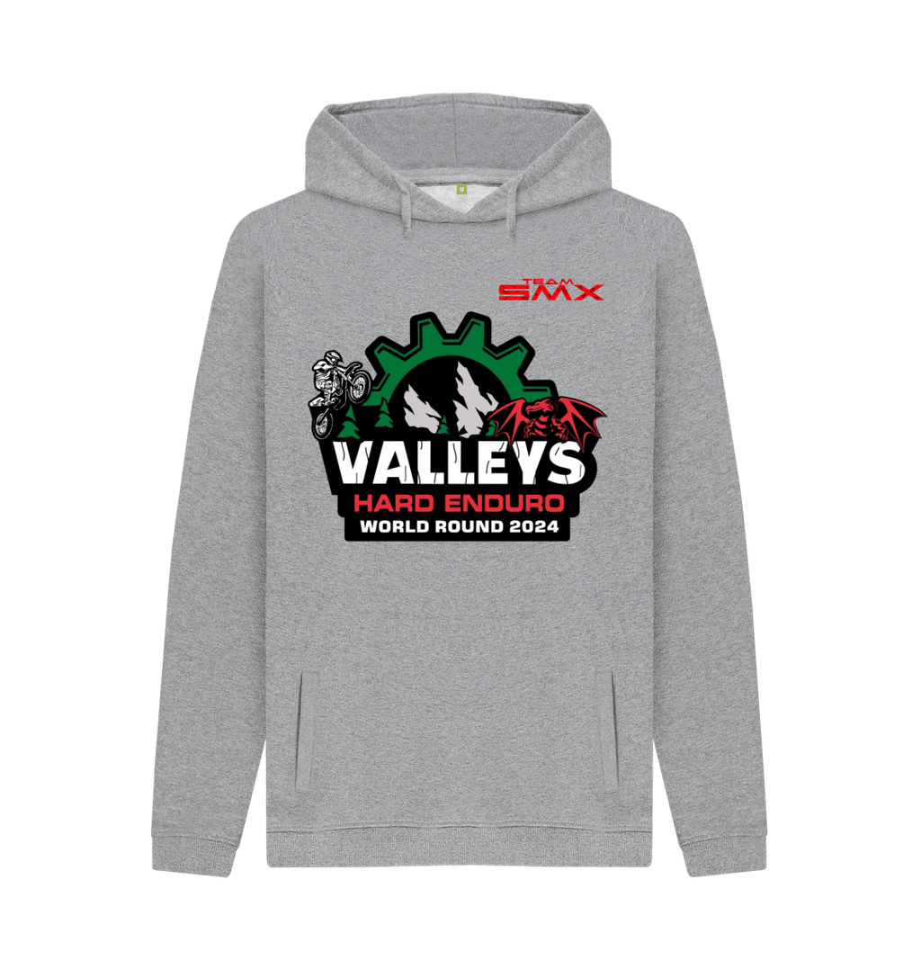 Light Heather Printed Hoody Front