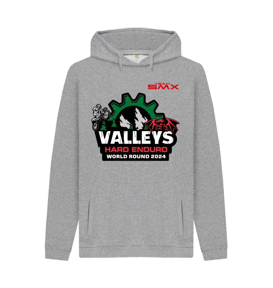Light Heather Printed Hoody Front