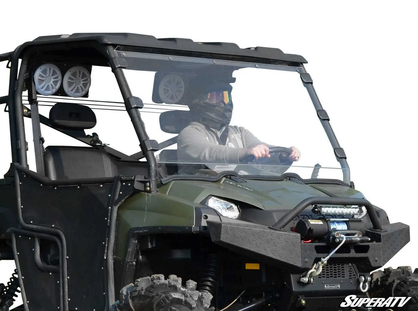 WINDSCREEN POLYCARBONATE POLARIS RANGER FULLSIZE UTV WINDSHIELD