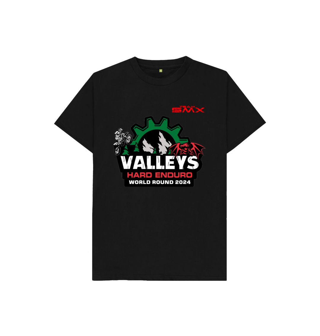 Black SMX Valleys Tee (Kids)