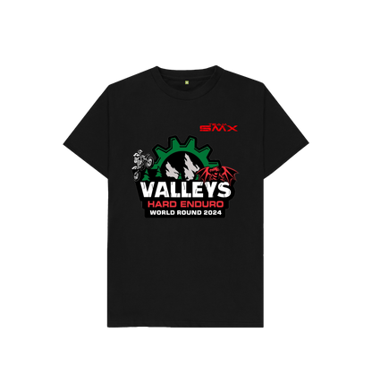 Black SMX Valleys Tee (Kids)