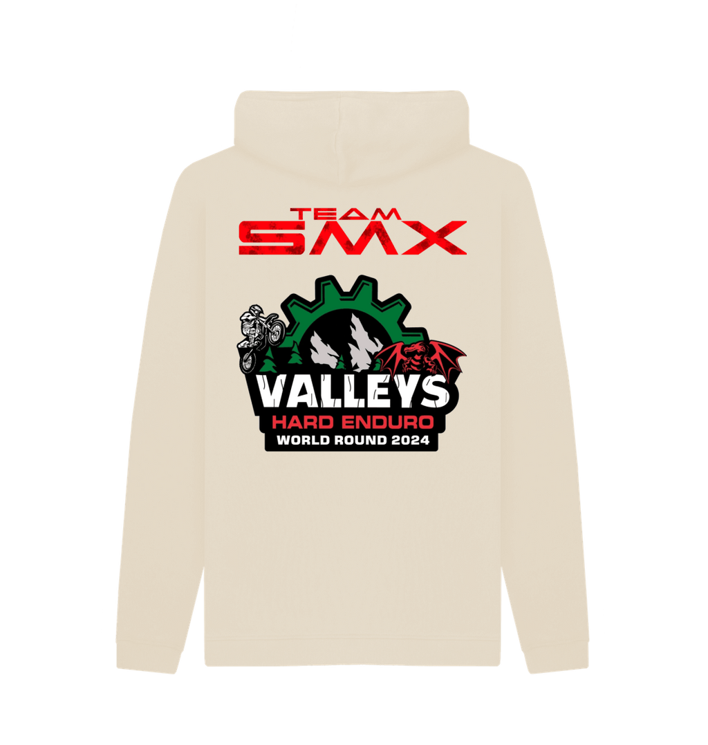 Oat Printed Hoody Back