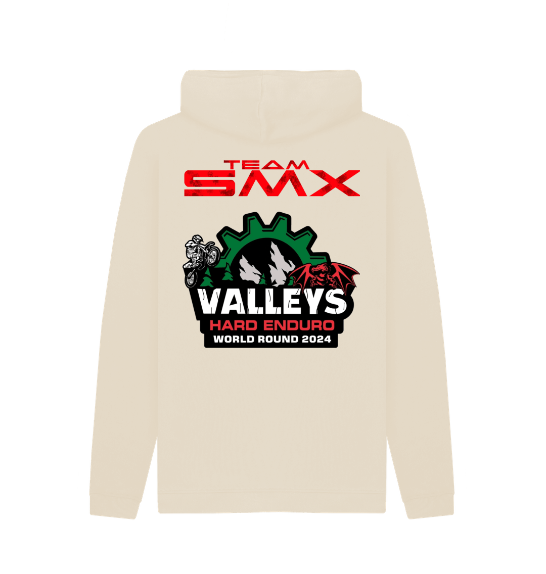 Oat Printed Hoody Back
