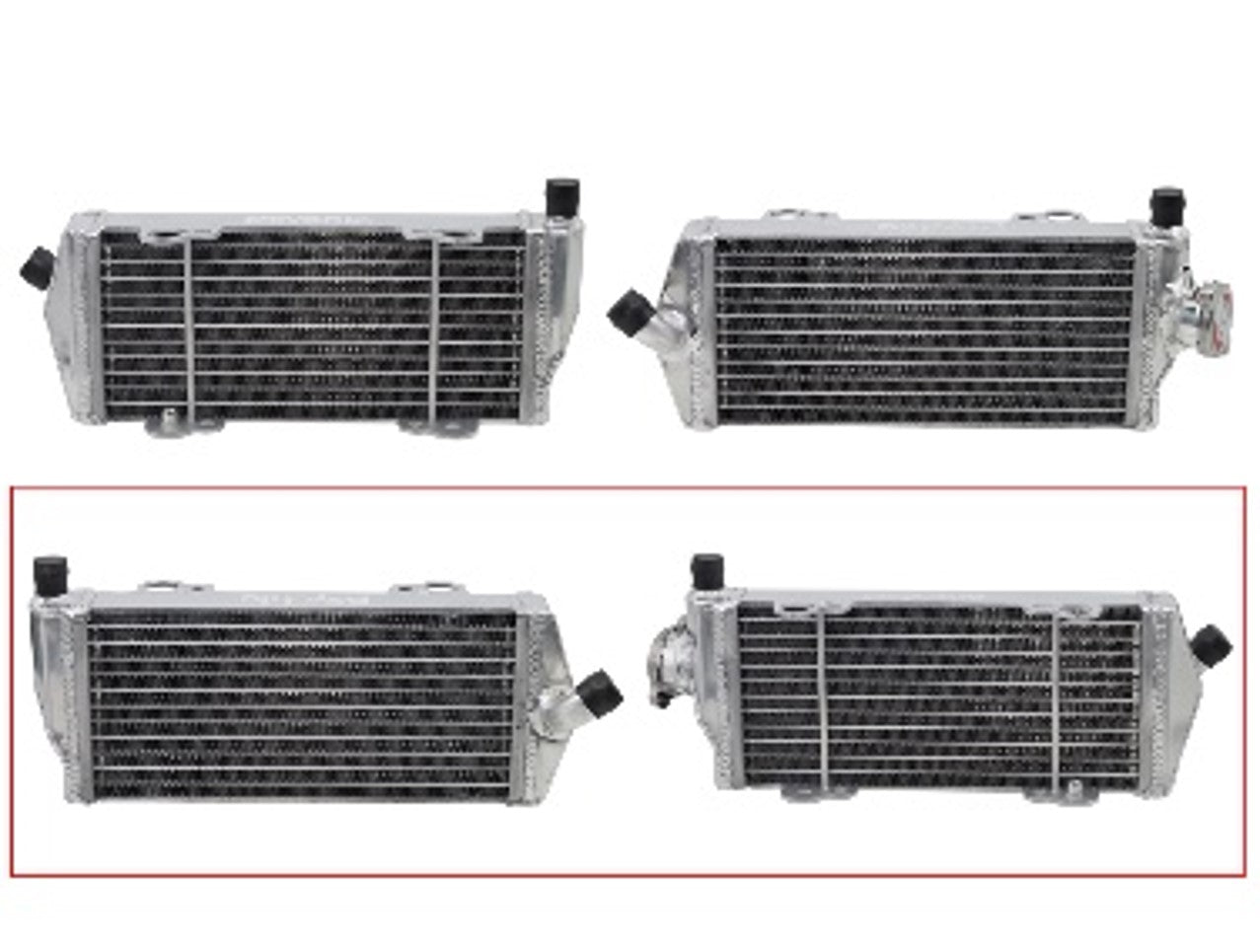 RADIATOR ALUMINIUM STANDARD CORE, SHERCO 125 18-21 XD-10129