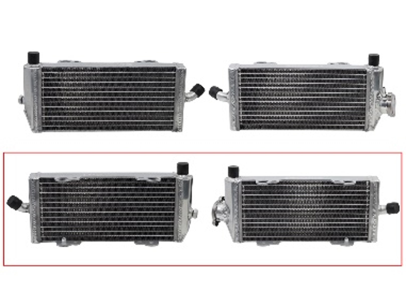 RADIATOR ALUMINIUM STANDARD CORE, SHERCO 250 300 18-22 XD-10131