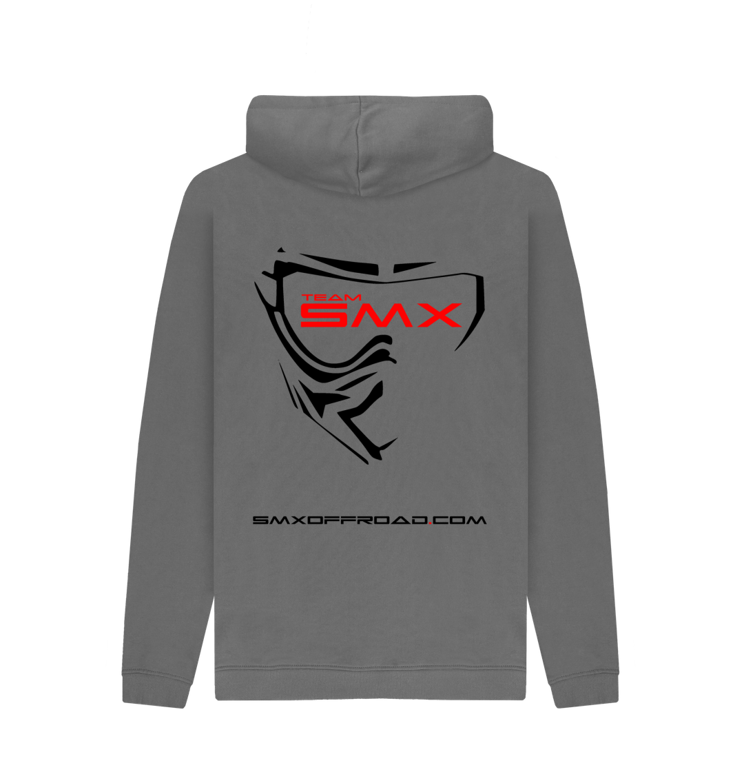 Slate Grey Printed Hoody Back