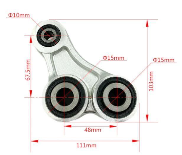 Rear Shock Linkage KTM,HSQ,GG, Pivot Triangle Lever 7900408014401 7910408004401