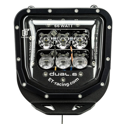 ET-RACING DUAL-6 LED HEADLIGHT