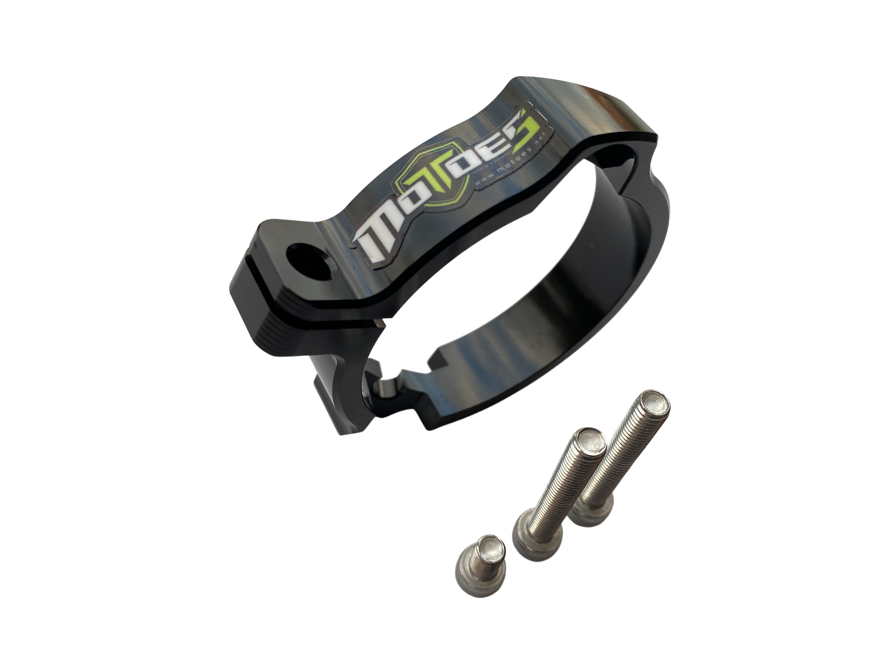 Protección de brida de escape de aluminio MOTOES