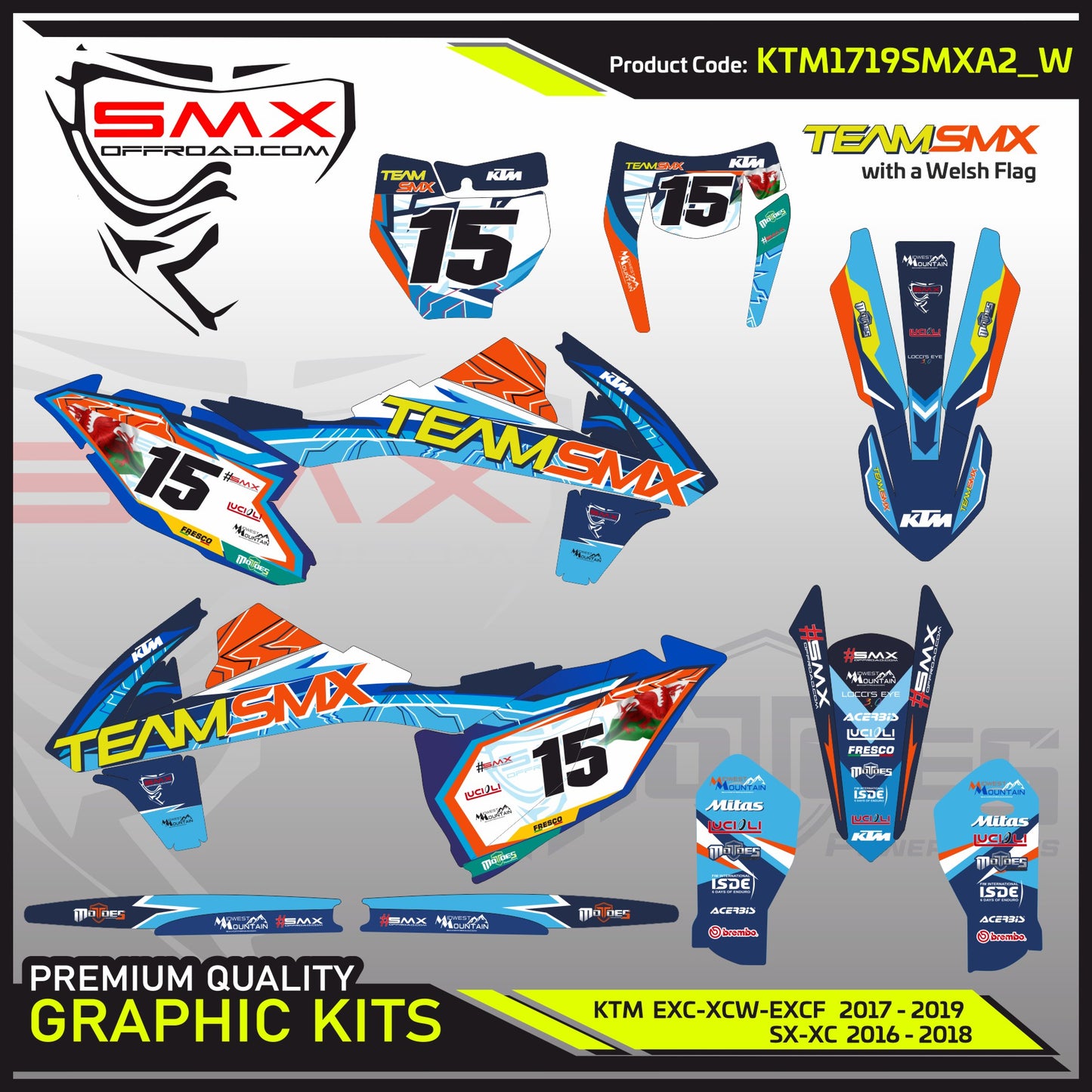 Team SMX Graphics Kit