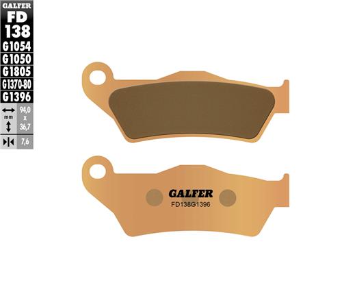 GALFER KTM/HSQ/GASGAS/SHERCO FRONT SINTERED BRAKE PADS