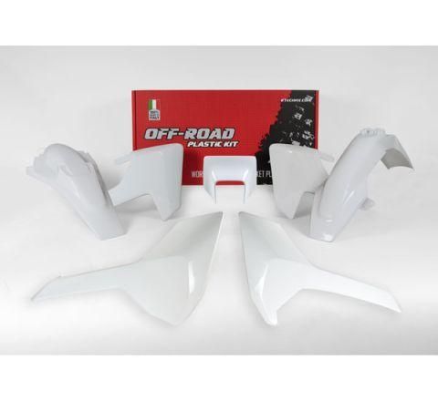 PLASTIC KIT ENDURO 17-18 HUSKY TE/FE/TX, 5 PIECE, COLOUR WHITE, R-KITHSQ-BN0-517