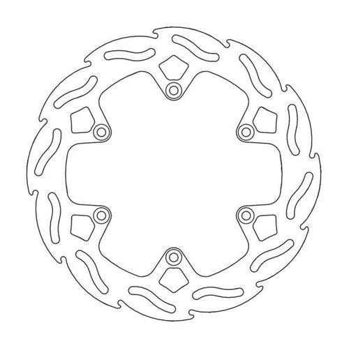 DISQUE ARRIÈRE FLAMME MOTOMASTER 220mm
