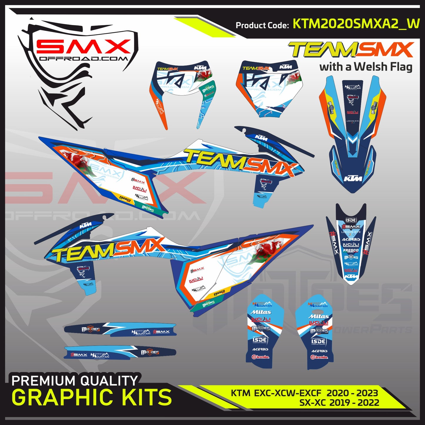 Team SMX Graphics Kit