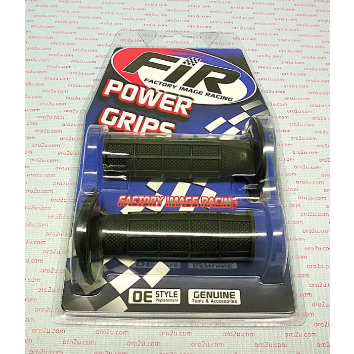 GRIPS FULL WAFFLE BLACK, ID SIZE 22/25mm