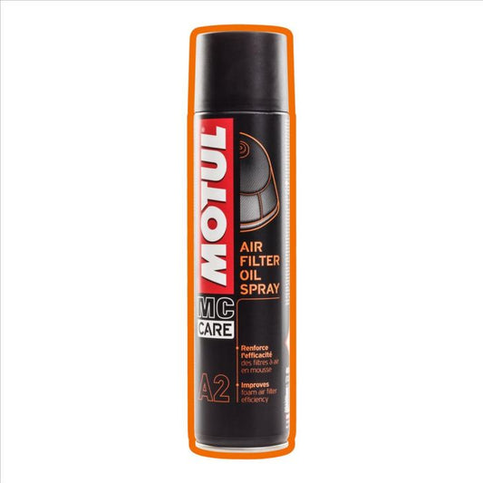 A2 SPRAY D'HUILE POUR FILTRE À AIR 400ml, MOTUL 450128