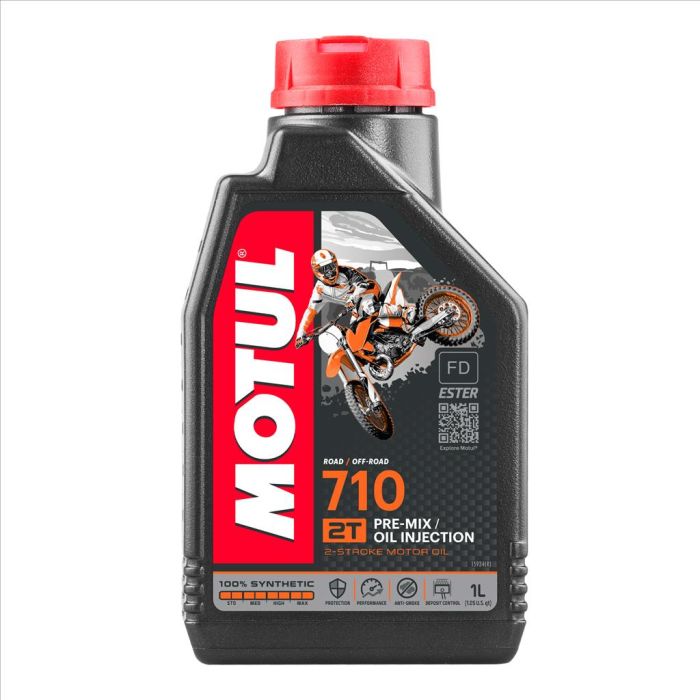 710 2T 1 Litro C, MOTUL 450053 100% SINTÉTICO - BETA