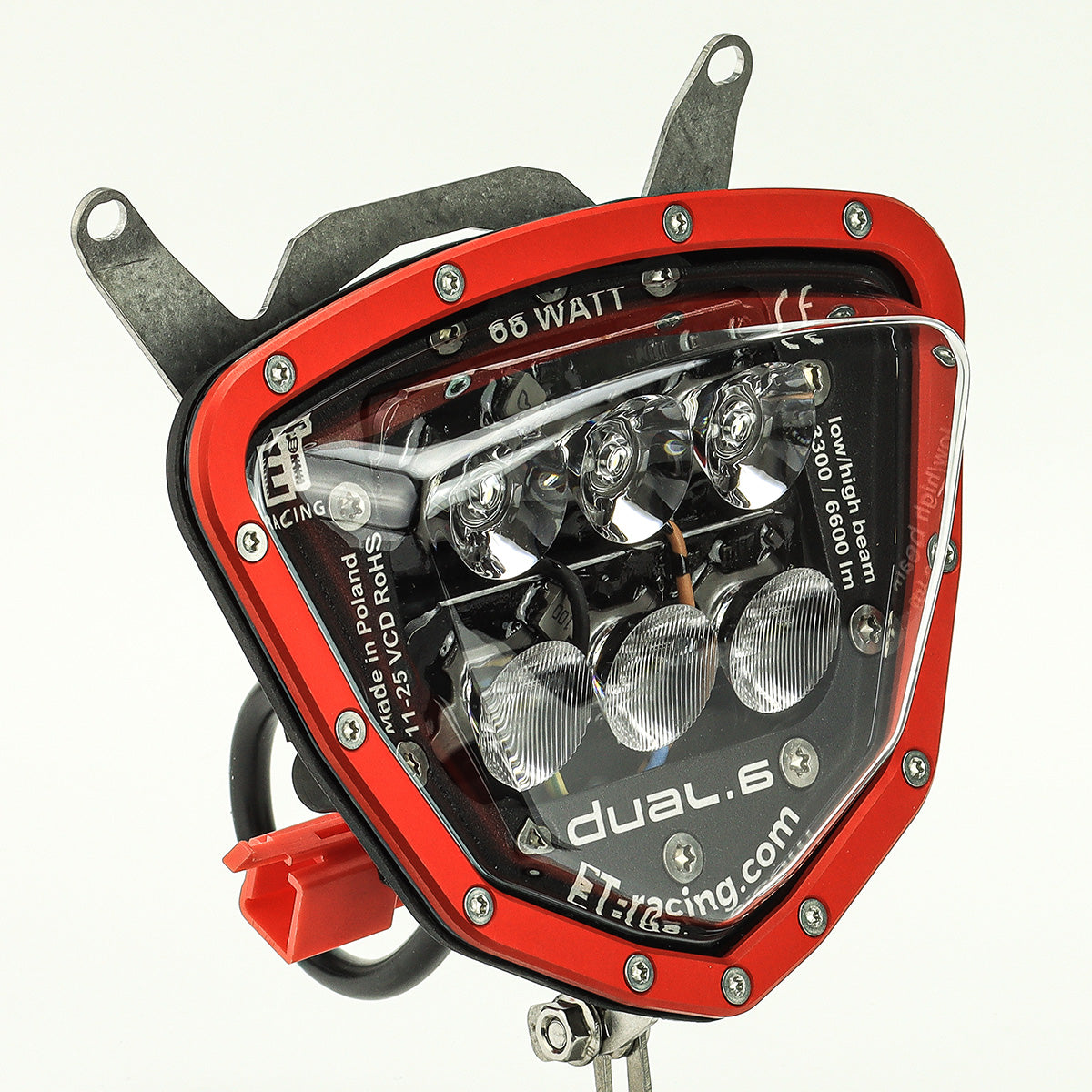 ET-RACING DUAL-6 LED HEADLIGHT
