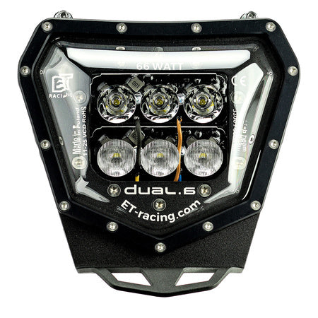 ET-RACING DUAL-6 LED HEADLIGHT